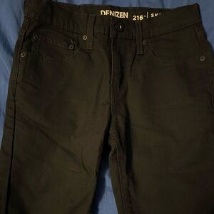 Levi’s Denizen Black Skinny Jeans